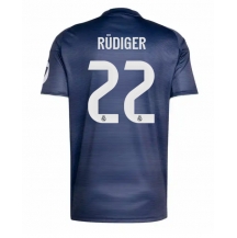 Real Madrid Antonio Rudiger #22 Uit tenue 2025-26 Korte Mouwen