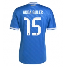 Real Madrid Arda Guler #15 Derde tenue 2025-26 Korte Mouwen