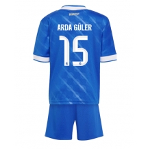 Real Madrid Arda Guler #15 Derde tenue Kids 2025-26 Korte Mouwen (+ broek)