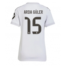 Real Madrid Arda Guler #15 Thuis tenue Dames 2025-26 Korte Mouwen