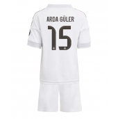 Real Madrid Arda Guler #15 Thuis tenue Kids 2025-26 Korte Mouwen (+ broek)