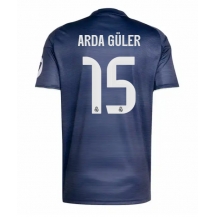 Real Madrid Arda Guler #15 Uit tenue 2025-26 Korte Mouwen