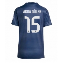 Real Madrid Arda Guler #15 Uit tenue Dames 2025-26 Korte Mouwen