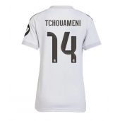 Real Madrid Aurelien Tchouameni #14 Thuis tenue Dames 2025-26 Korte Mouwen