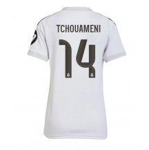 Real Madrid Aurelien Tchouameni #14 Thuis tenue Dames 2025-26 Korte Mouwen