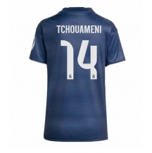 Real Madrid Aurelien Tchouameni #14 Uit tenue Dames 2025-26 Korte Mouwen