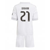 Real Madrid Brahim Diaz #21 Thuis tenue Kids 2025-26 Korte Mouwen (+ broek)