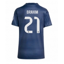 Real Madrid Brahim Diaz #21 Uit tenue Dames 2025-26 Korte Mouwen