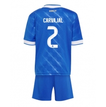 Real Madrid Daniel Carvajal #2 Derde tenue Kids 2025-26 Korte Mouwen (+ broek)