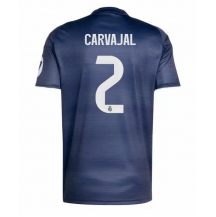 Real Madrid Daniel Carvajal #2 Uit tenue 2025-26 Korte Mouwen