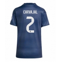 Real Madrid Daniel Carvajal #2 Uit tenue Dames 2025-26 Korte Mouwen