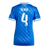 Real Madrid David Alaba #4 Derde tenue Dames 2025-26 Korte Mouwen