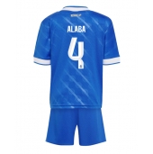 Real Madrid David Alaba #4 Derde tenue Kids 2025-26 Korte Mouwen (+ broek)