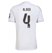 Real Madrid David Alaba #4 Thuis tenue 2025-26 Korte Mouwen