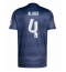 Real Madrid David Alaba #4 Uit tenue 2025-26 Korte Mouwen