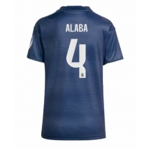 Real Madrid David Alaba #4 Uit tenue Dames 2025-26 Korte Mouwen