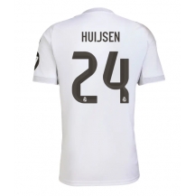 Real Madrid Dean Huijsen #24 Thuis tenue 2025-26 Korte Mouwen
