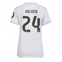 Real Madrid Dean Huijsen #24 Thuis tenue Dames 2025-26 Korte Mouwen