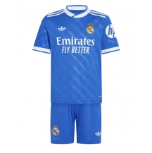 Real Madrid Derde tenue Kids 2025-26 Korte Mouwen (+ broek)