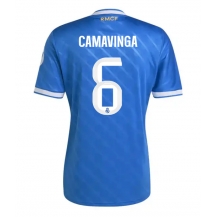Real Madrid Eduardo Camavinga #6 Derde tenue 2025-26 Korte Mouwen