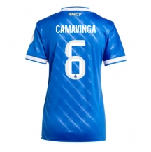Real Madrid Eduardo Camavinga #6 Derde tenue Dames 2025-26 Korte Mouwen