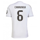 Real Madrid Eduardo Camavinga #6 Thuis tenue 2025-26 Korte Mouwen