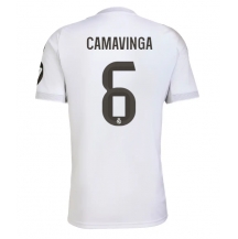Real Madrid Eduardo Camavinga #6 Thuis tenue 2025-26 Korte Mouwen