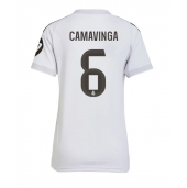 Real Madrid Eduardo Camavinga #6 Thuis tenue Dames 2025-26 Korte Mouwen