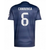 Real Madrid Eduardo Camavinga #6 Uit tenue 2025-26 Korte Mouwen