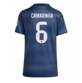 Real Madrid Eduardo Camavinga #6 Uit tenue Dames 2025-26 Korte Mouwen