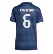 Real Madrid Eduardo Camavinga #6 Uit tenue Dames 2025-26 Korte Mouwen