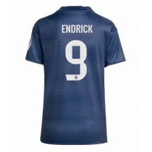 Real Madrid Endrick #9 Uit tenue Dames 2025-26 Korte Mouwen
