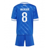 Real Madrid Federico Valverde #8 Derde tenue Kids 2025-26 Korte Mouwen (+ broek)