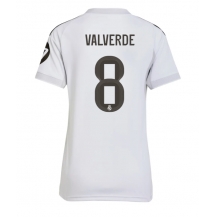 Real Madrid Federico Valverde #8 Thuis tenue Dames 2025-26 Korte Mouwen