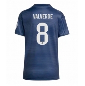 Real Madrid Federico Valverde #8 Uit tenue Dames 2025-26 Korte Mouwen