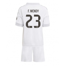 Real Madrid Ferland Mendy #23 Thuis tenue Kids 2025-26 Korte Mouwen (+ broek)