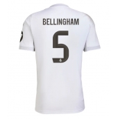 Real Madrid Jude Bellingham #5 Thuis tenue 2025-26 Korte Mouwen