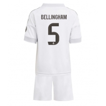 Real Madrid Jude Bellingham #5 Thuis tenue Kids 2025-26 Korte Mouwen (+ broek)