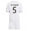 Real Madrid Jude Bellingham #5 Thuis tenue Kids 2025-26 Korte Mouwen (+ broek)