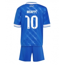 Real Madrid Kylian Mbappe #10 Derde tenue Kids 2025-26 Korte Mouwen (+ broek)