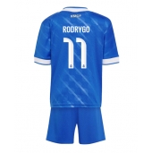 Real Madrid Rodrygo Goes #11 Derde tenue Kids 2025-26 Korte Mouwen (+ broek)