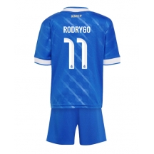 Real Madrid Rodrygo Goes #11 Derde tenue Kids 2025-26 Korte Mouwen (+ broek)
