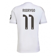 Real Madrid Rodrygo Goes #11 Thuis tenue 2025-26 Korte Mouwen