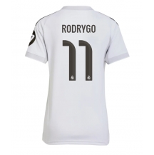 Real Madrid Rodrygo Goes #11 Thuis tenue Dames 2025-26 Korte Mouwen