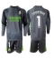 Real Madrid Thibaut Courtois #1 Keeper Derde tenue Kids 2025-26 Lange Mouwen (+ broek)