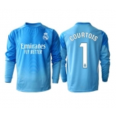 Real Madrid Thibaut Courtois #1 Keeper Thuis tenue 2025-26 Lange Mouwen