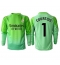 Real Madrid Thibaut Courtois #1 Keeper Uit tenue 2025-26 Lange Mouwen