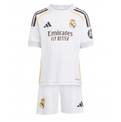 Real Madrid Thuis tenue Kids 2025-26 Korte Mouwen (+ broek)