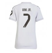 Real Madrid Vinicius Junior #7 Thuis tenue Dames 2025-26 Korte Mouwen