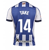 Real Sociedad Takefusa Kubo #14 Thuis tenue 2025-26 Korte Mouwen